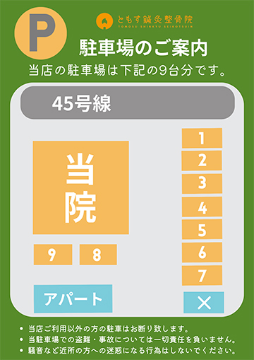 駐車場のご案内